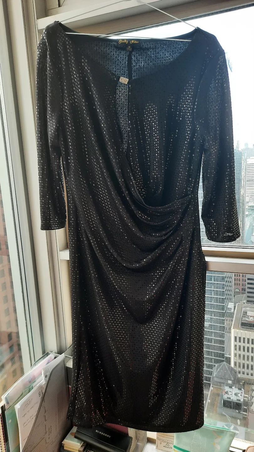 sequin dress sz 12 thumbnail