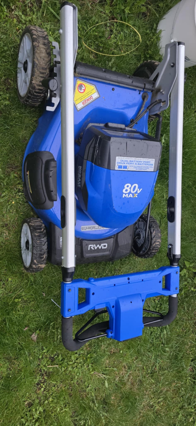 Lawn Mower Kobalt 80v