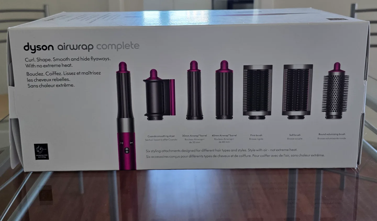 Dyson Airwrap Styler - Pink BRAND NEW IN BOX - make an offer image indicator(4)