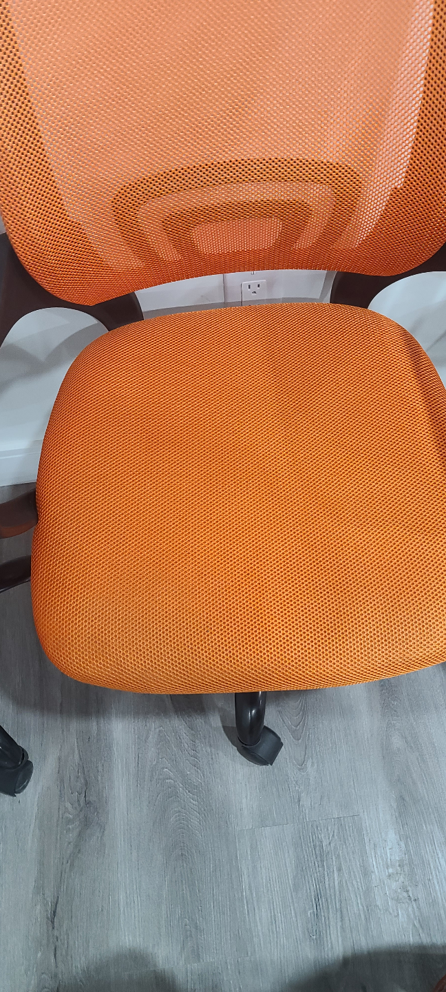 Orange Mesh Office Chair - photo 3