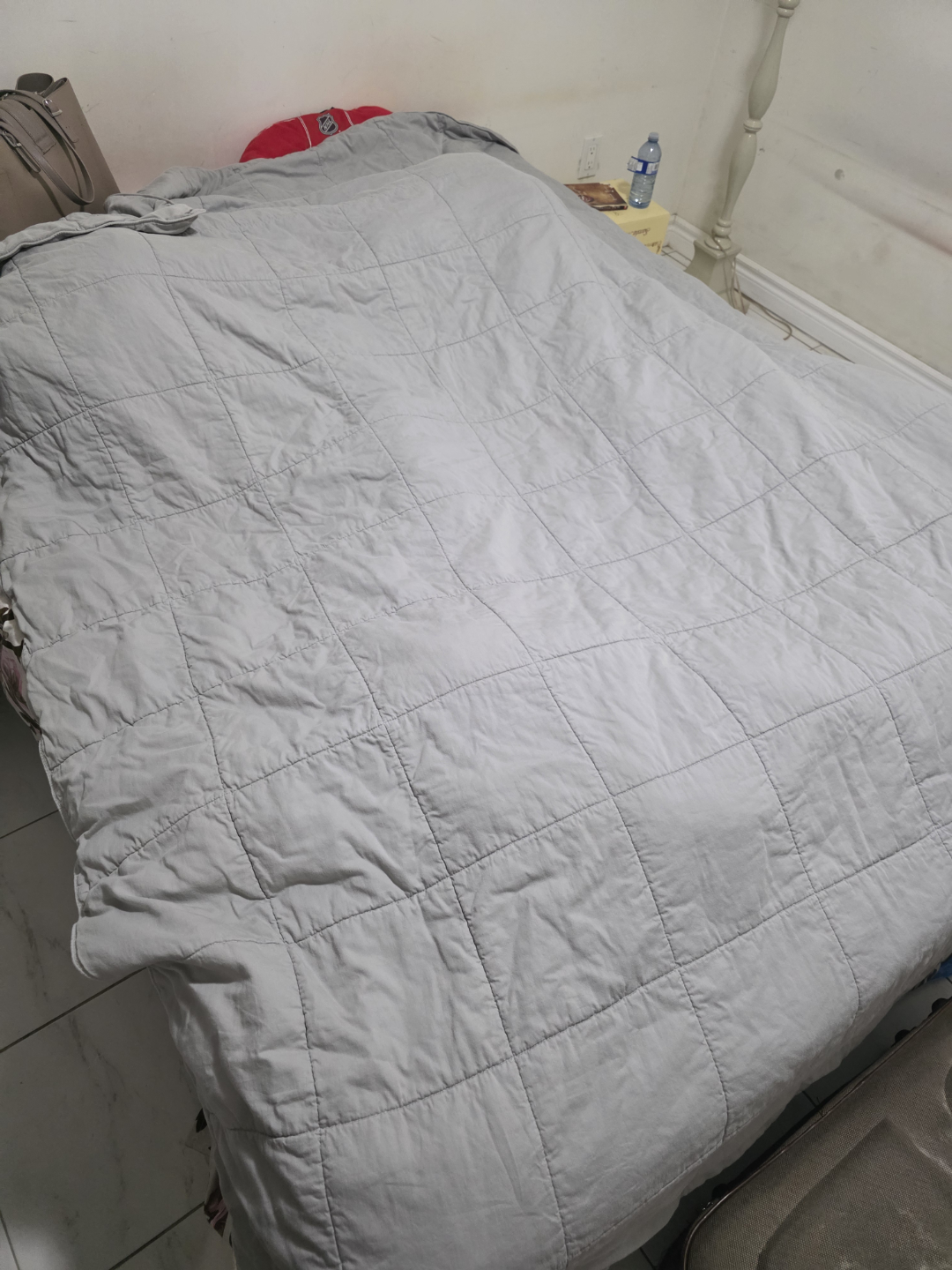 SmartSilk king Size Grey Quilted Blanket - photo 3