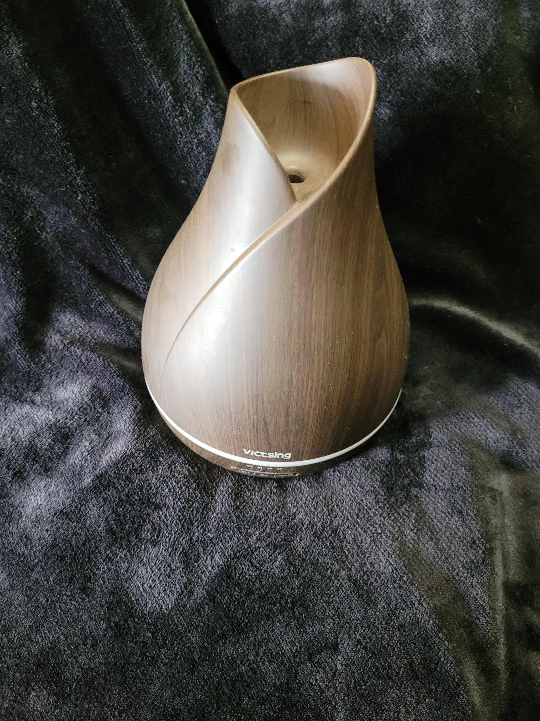 Victsing Essential Oil Diffuser - Wood Grain image indicator(2)