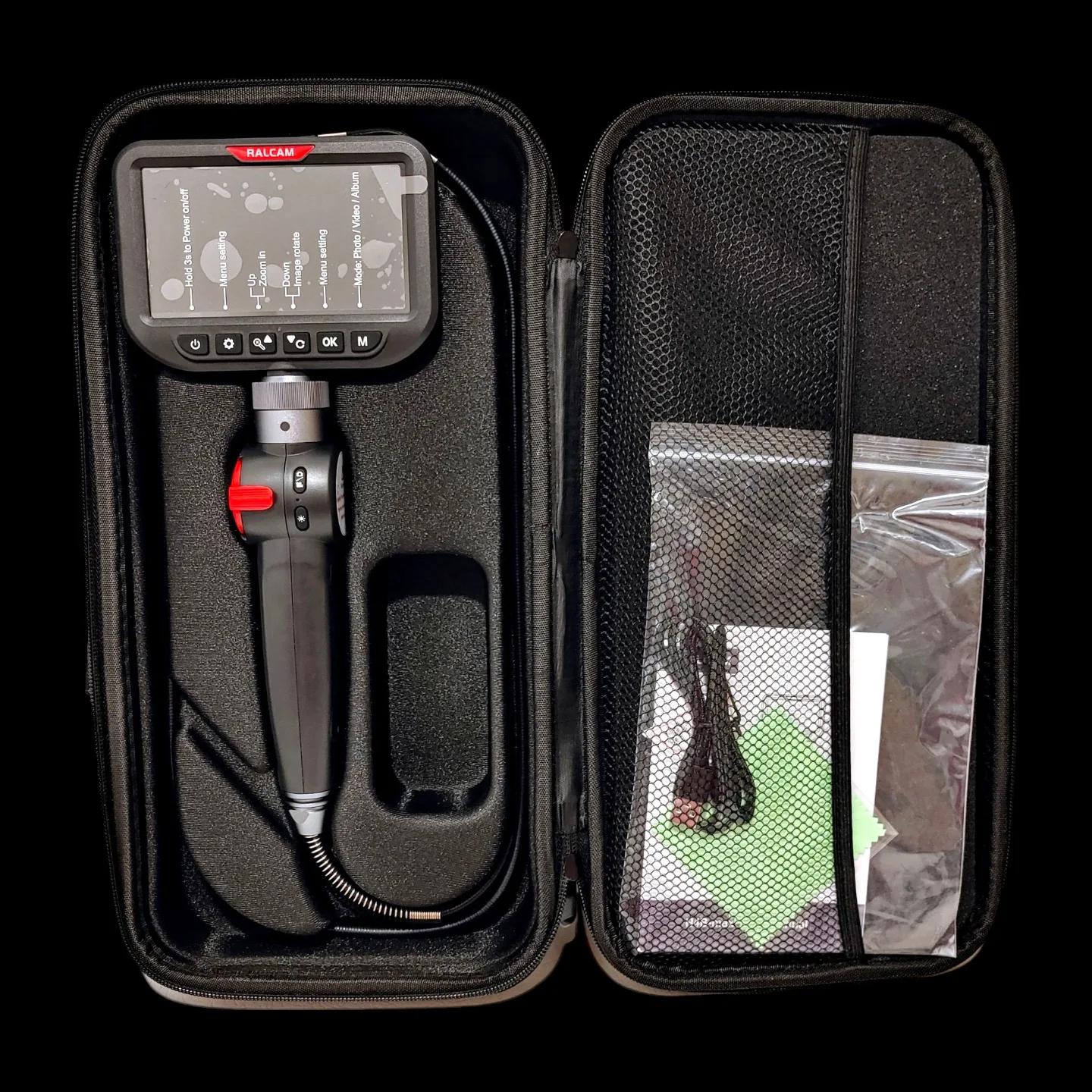 RALCAM Endoscope Inspection Camera with Carrying Case thumbnail
