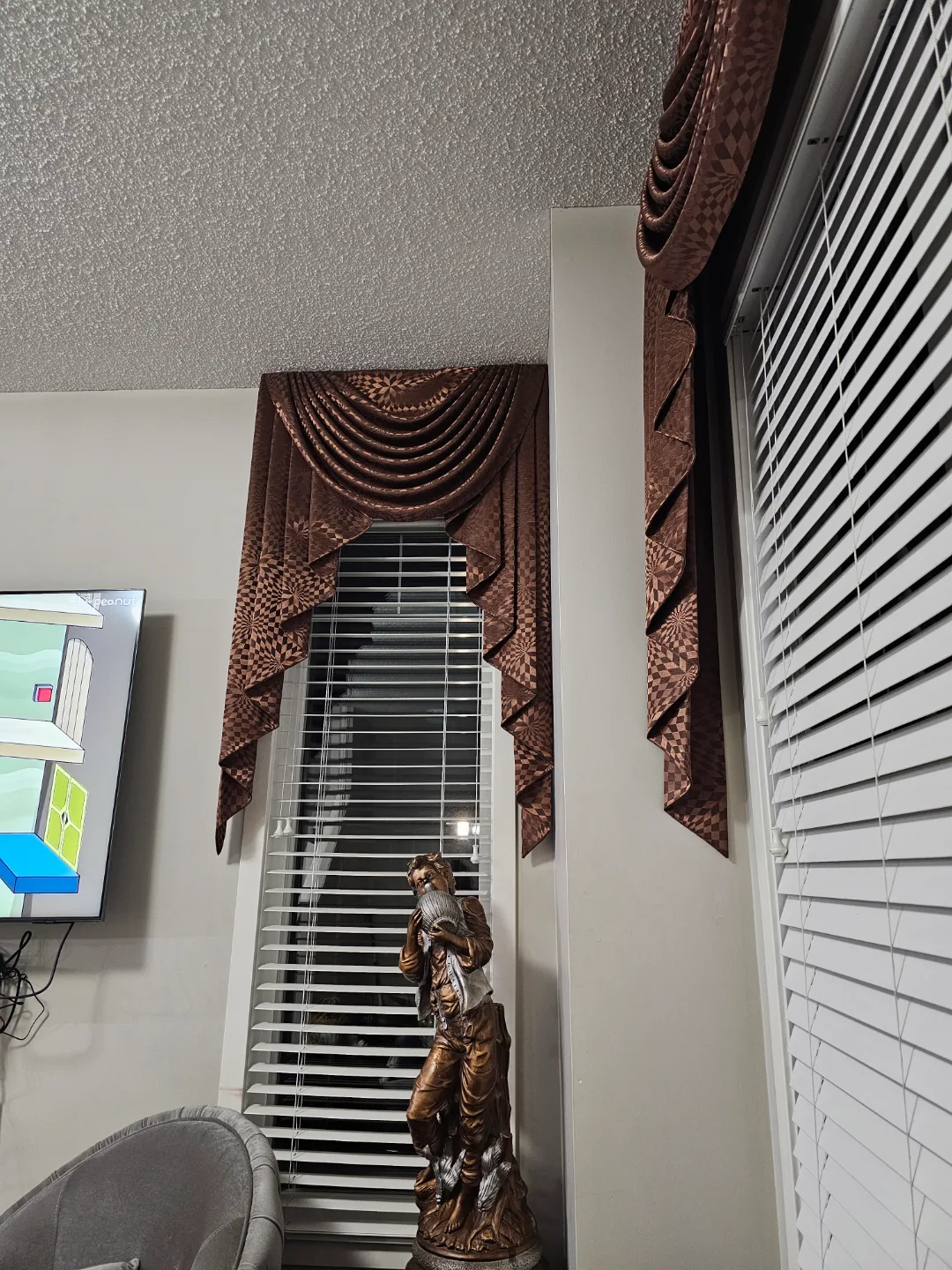 Elegant Brown Window Valances image indicator(3)