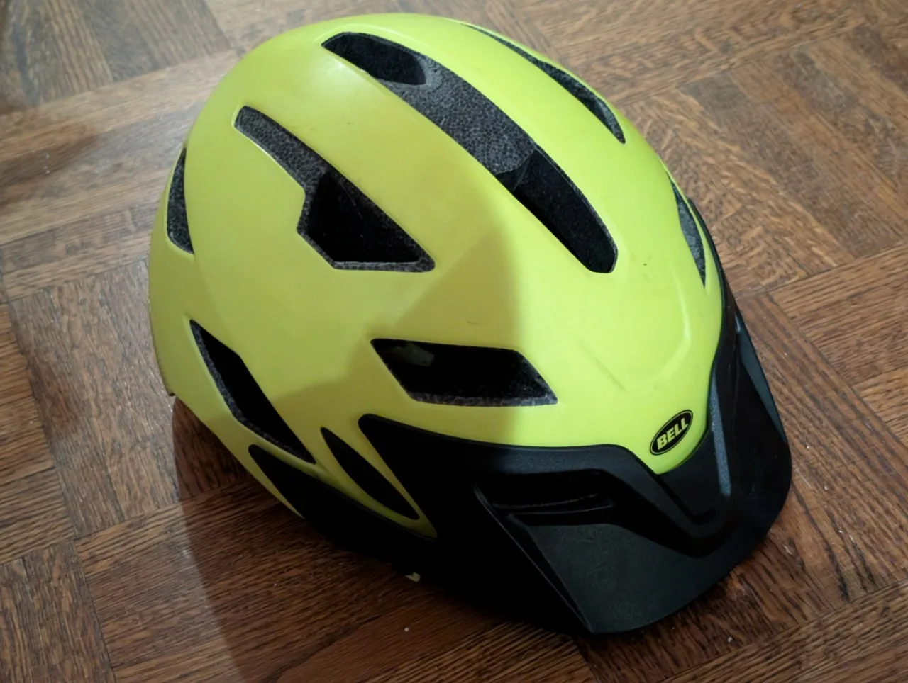 Bell Terrain Bike Helmet - Lime Green - Size 53-60cm thumbnail