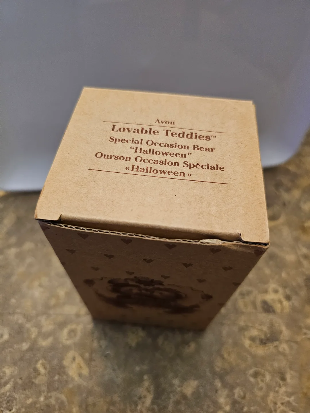 Avon Lovable Teddies Halloween Special Occasion Bear Figurine image indicator(5)