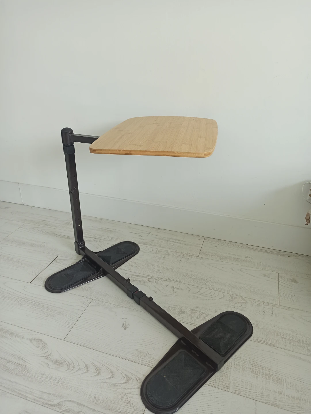 Adjustable Bamboo Laptop Table - photo 2