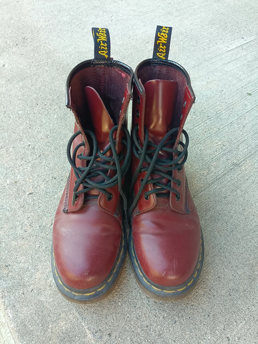 Dr. Martens 1460 Cherry Red Boots thumbnail