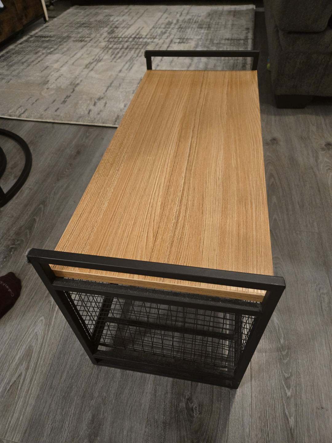 Shoe Bench with Storage