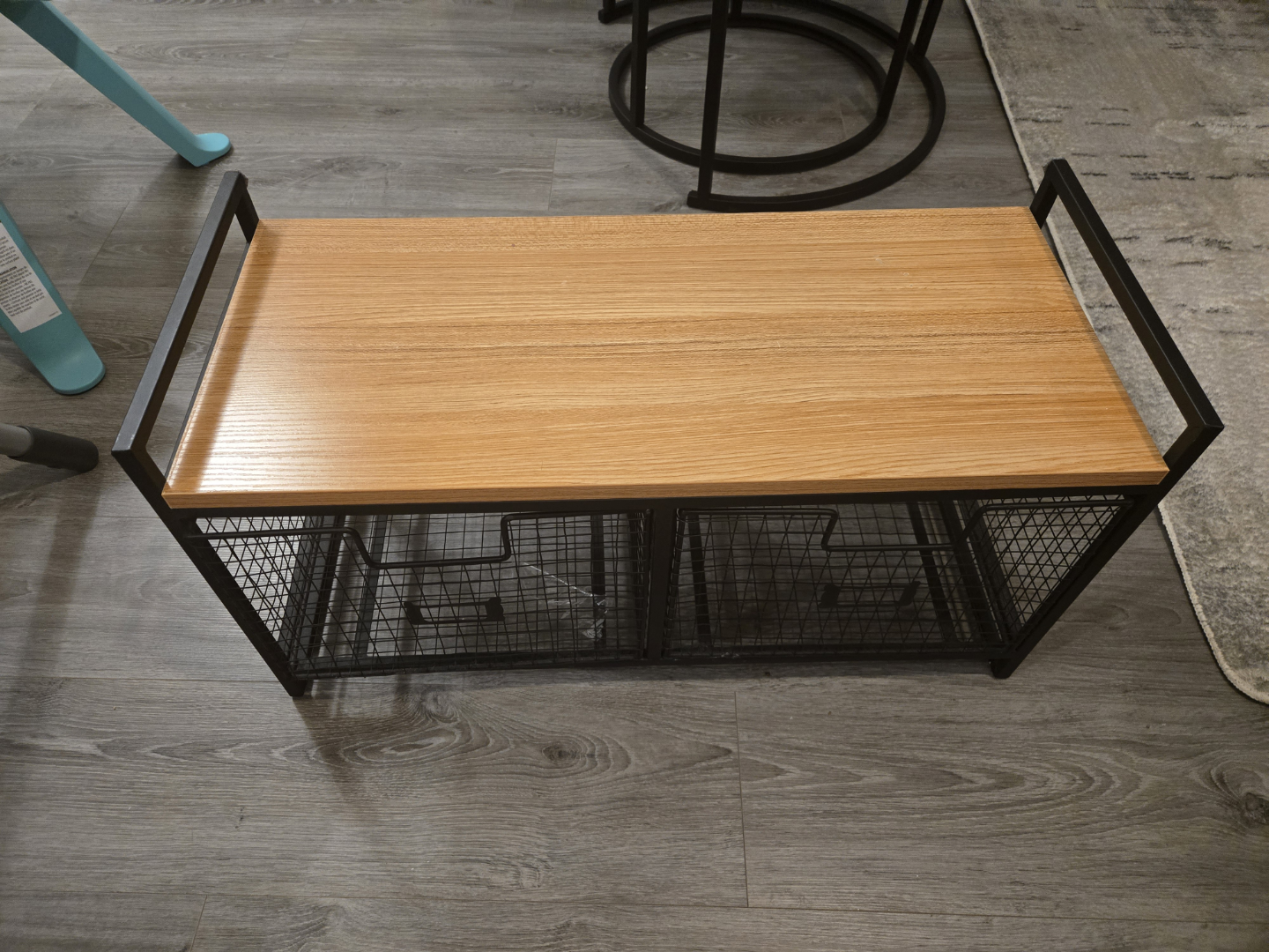 Shoe Bench with Storage - photo 3