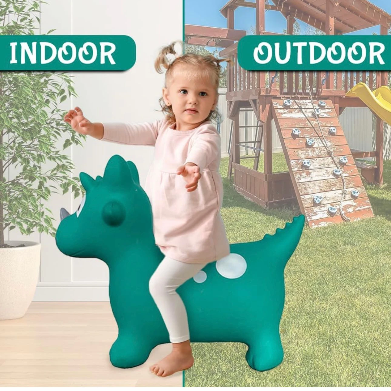 Dinosaur Bounce and Inflatable Hopper - photo 5