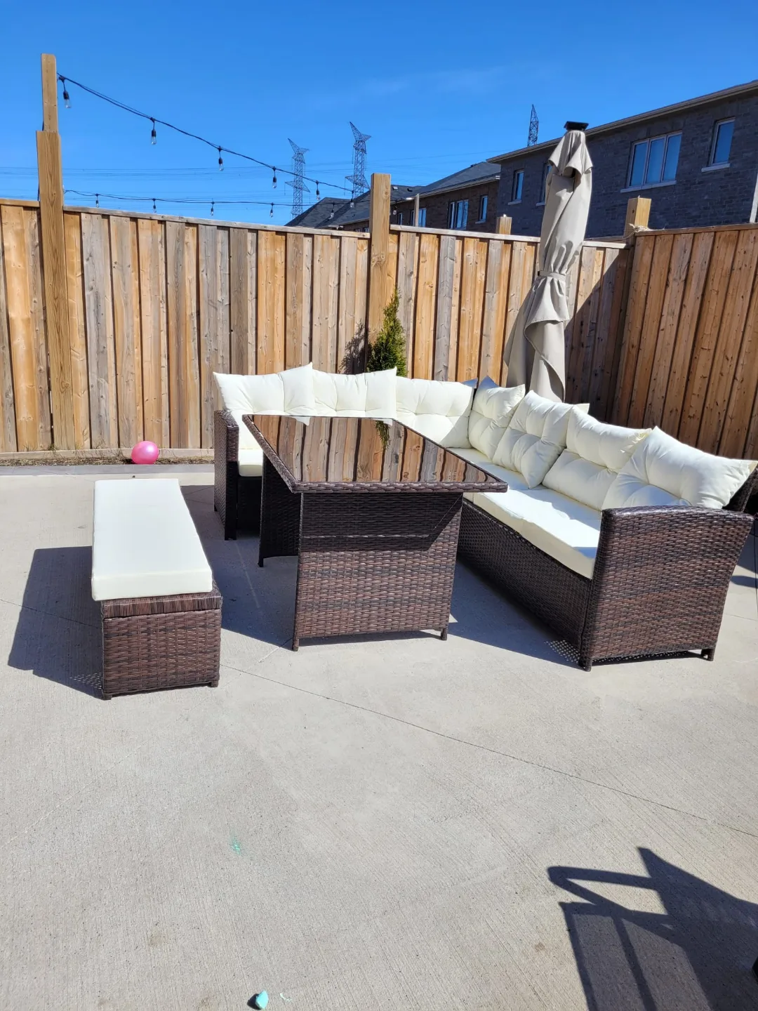 Patio Conversation Set without table and bench thumbnail