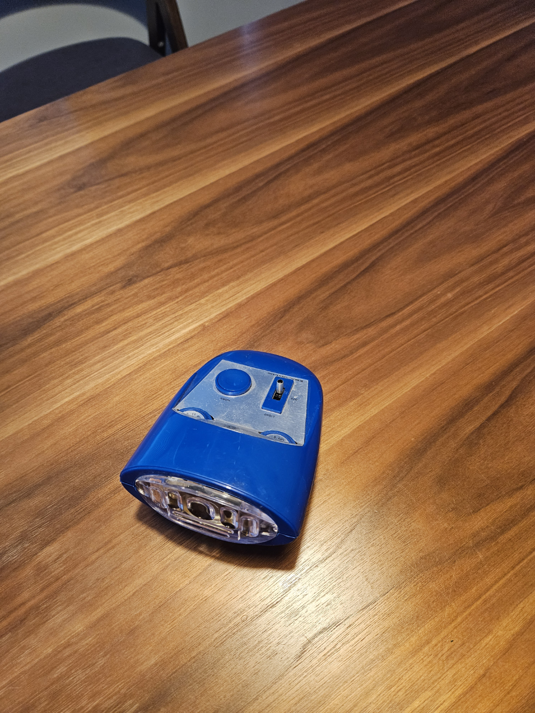 Vintage MP Blue Emergency Radio with Light and Siren - photo 2