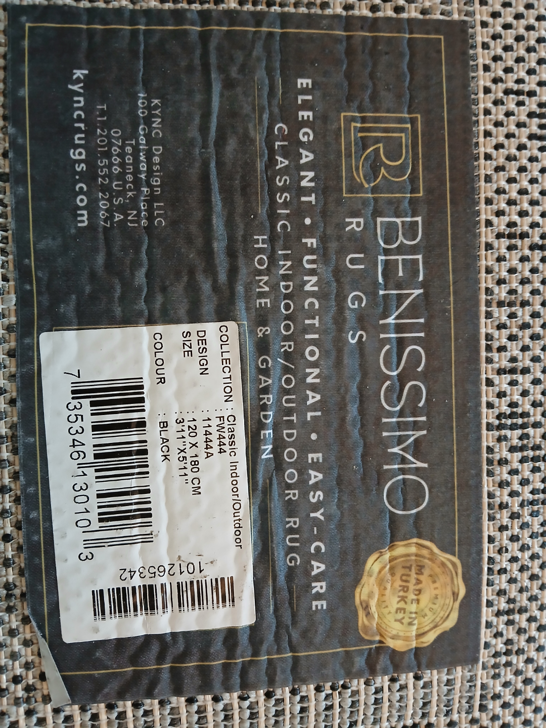 Benissimo Rug - Classic Indoor/Outdoor Home & Garden Rug - photo 2
