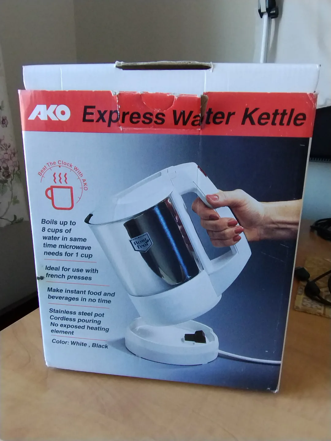 AKO Express Water Kettle - WK 658 - Stainless Steel