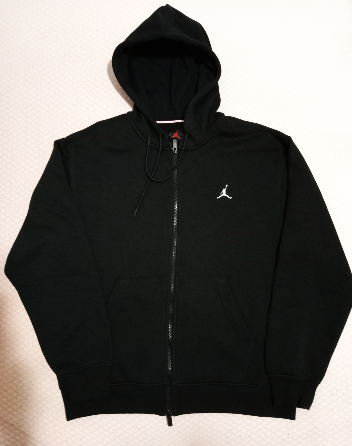 NEW Men's Jordan Jumpman Black Zip-Up Hoodie