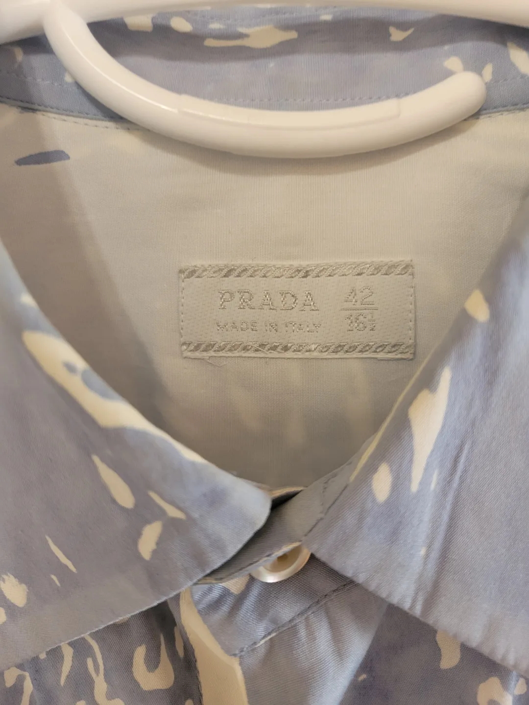 Prada Printed Button-Up Shirt thumbnail