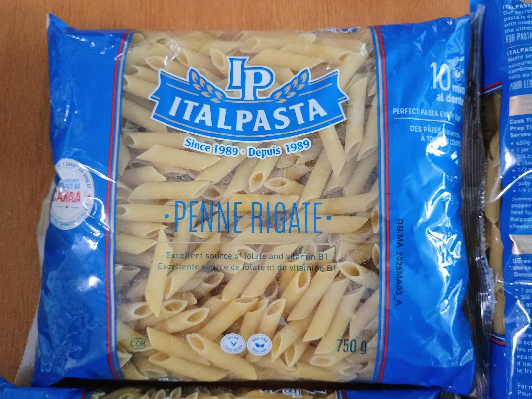👉🇨🇦 #Freecycle 3 unopened bags Italpasta Penne Rigate Pasta thumbnail