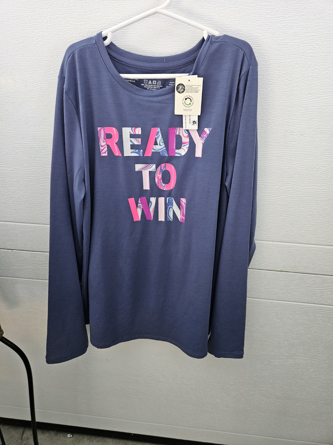 Girls' Long Sleeve T-Shirt - Ready to Win