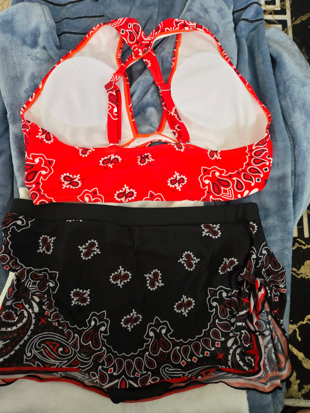 Bandana Print Bikini Set image indicator(2)