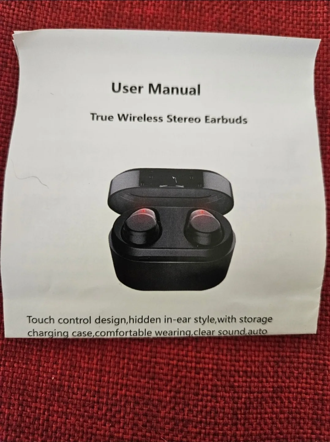 Wireless Bluetooth Earbuds image indicator(6)