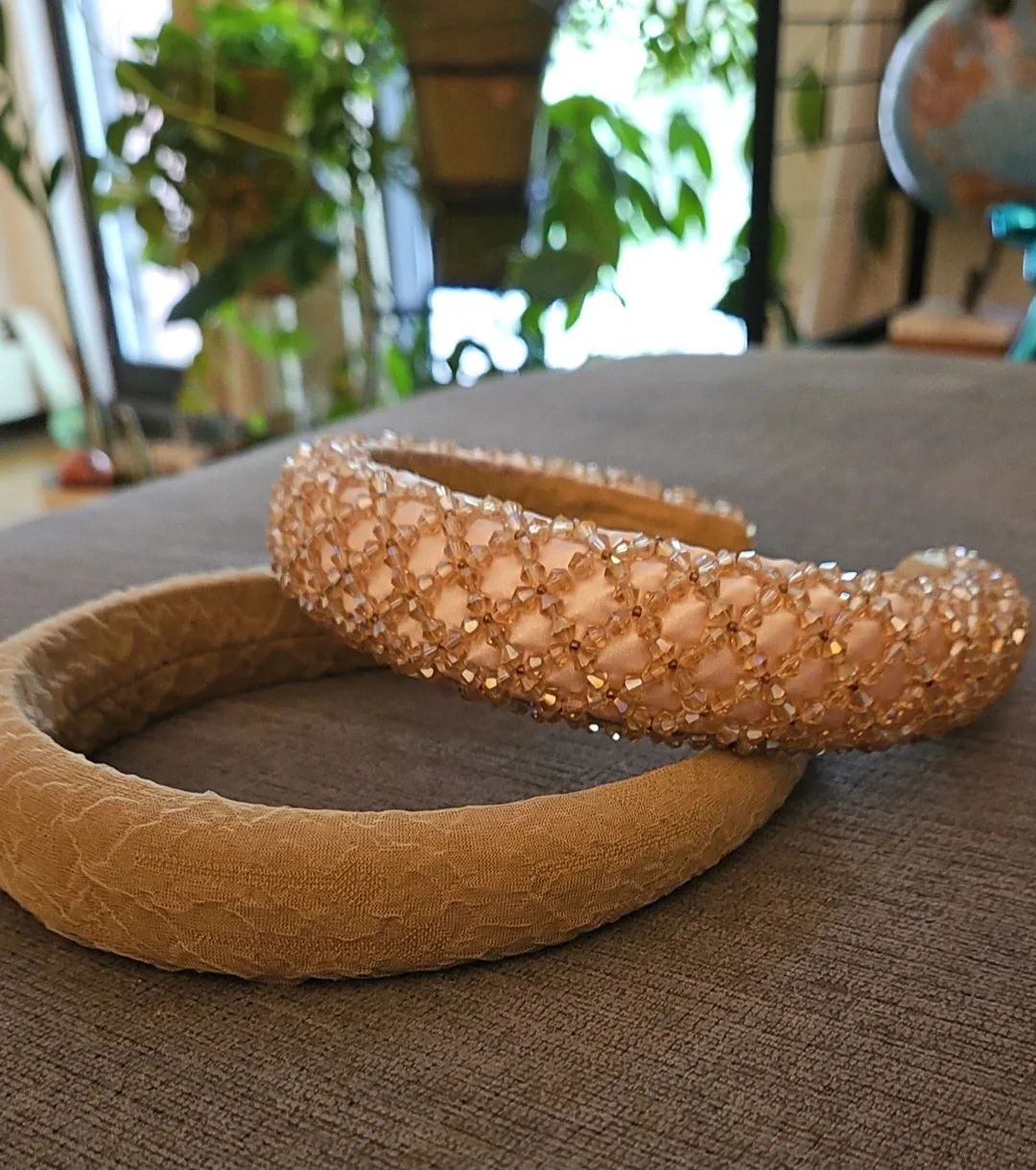 🥕Free Beaded Headbands Set of Two thumbnail