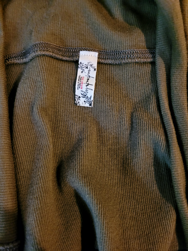 Free People Olive Green Long Cardigan - photo 2