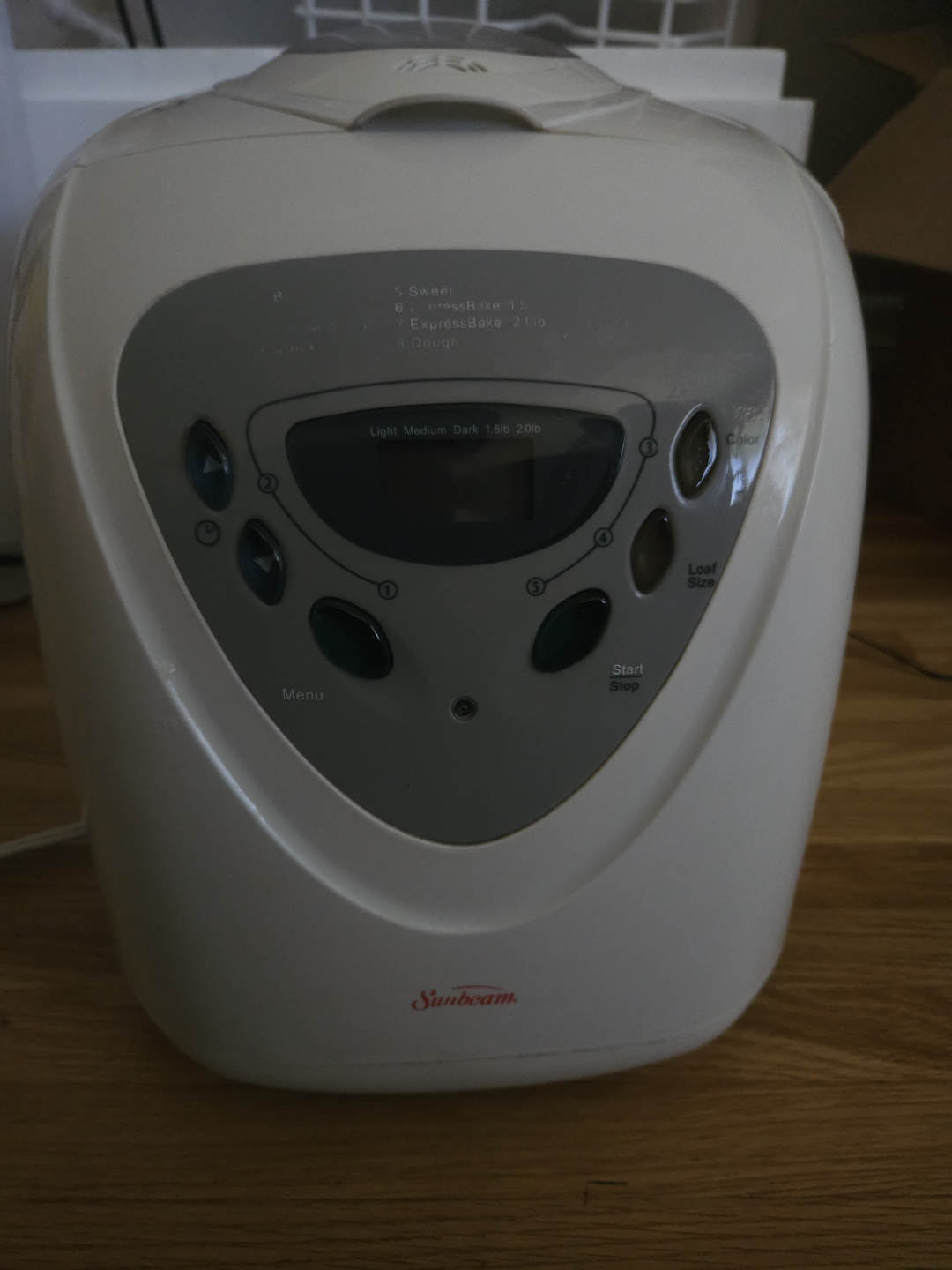 Sunbeam Expressbake 210 Bread Maker - photo 2
