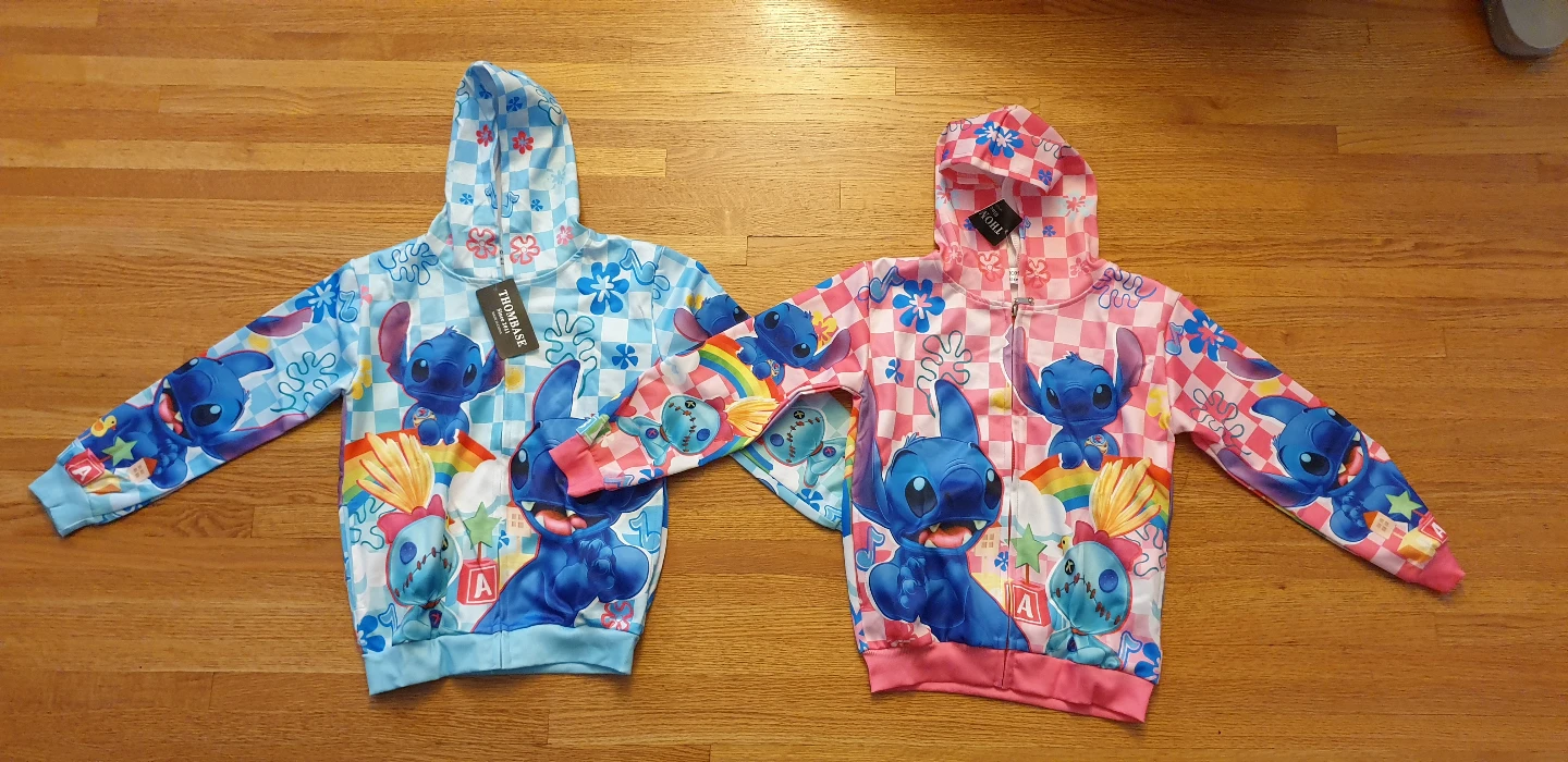 Stitch Zip-Up Hoodies (2)