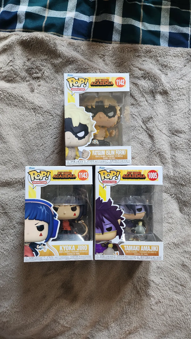 My Hero Academia Funko Pop! Figures (3-Pack)🏒 thumbnail