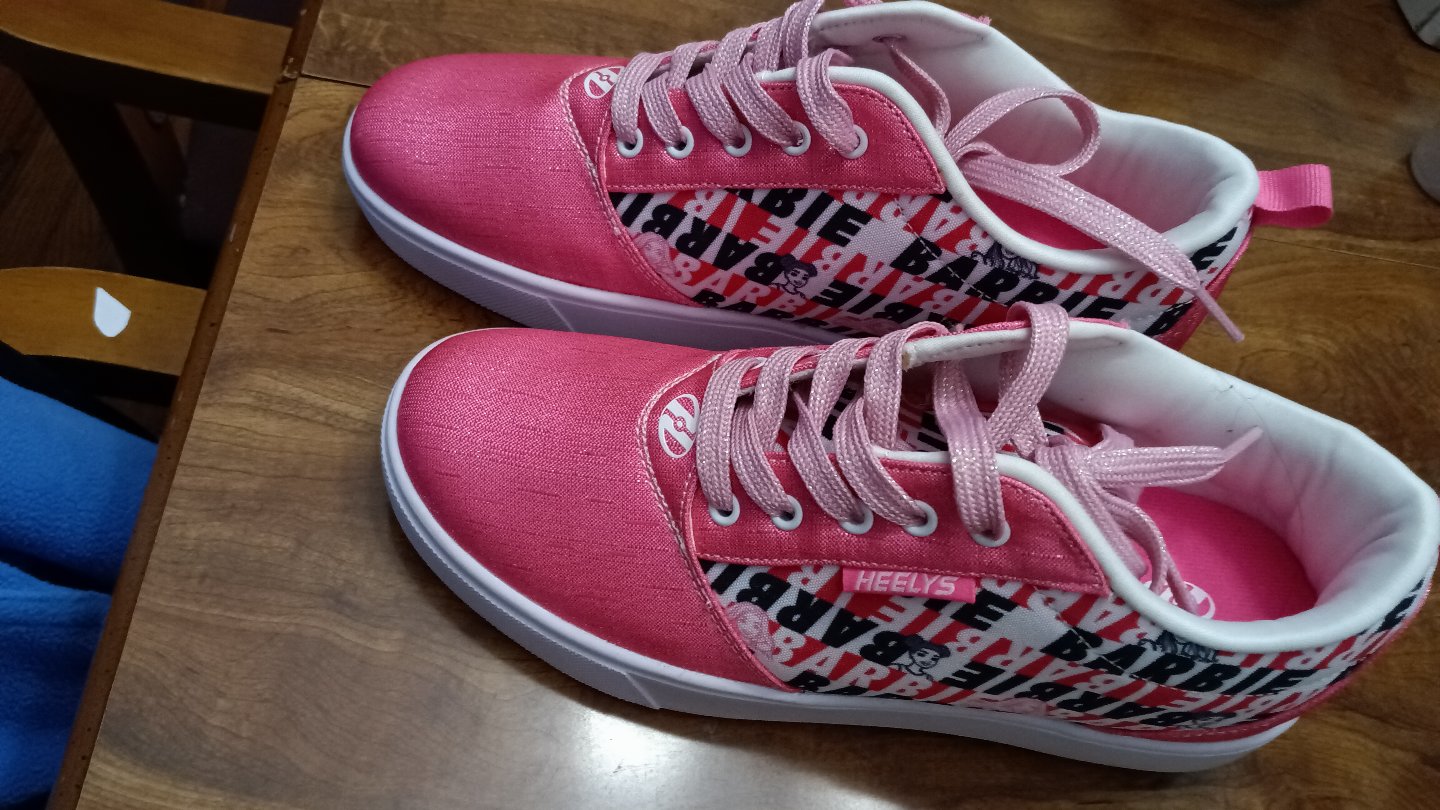 Heelys Barbie Roller Shoes