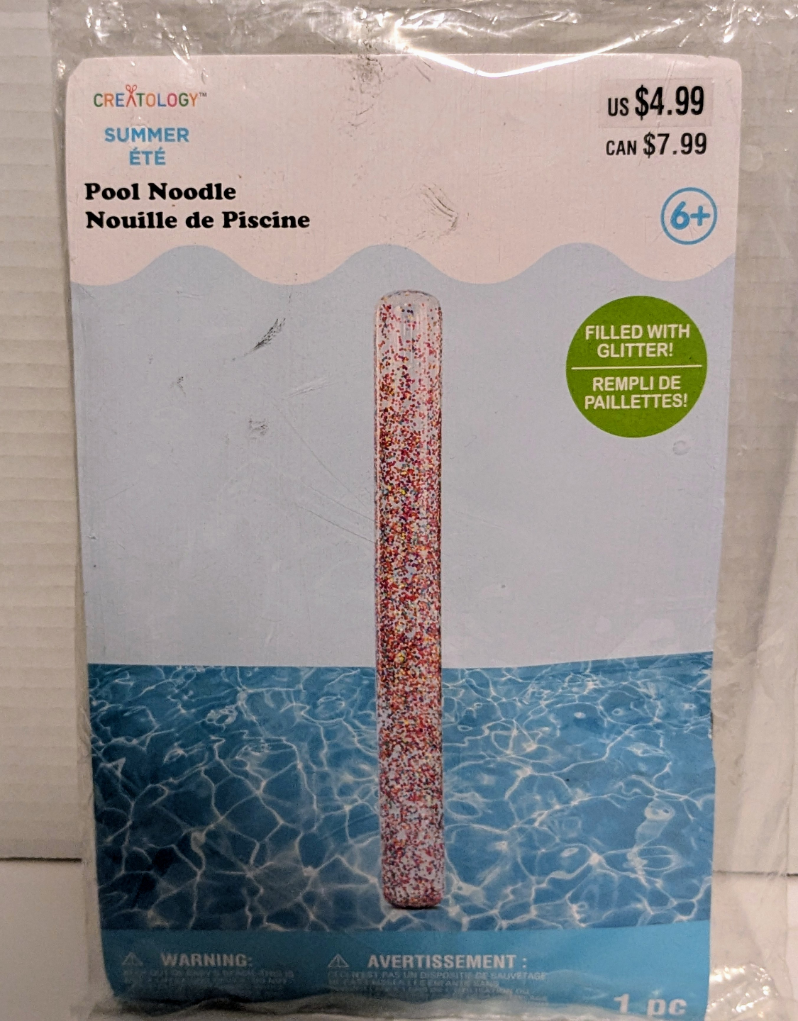 Creatology Glitter Pool Noodle