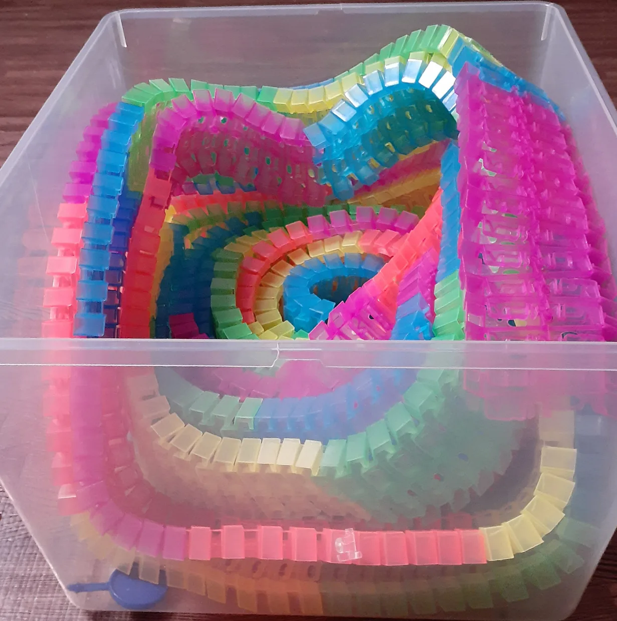 Glow Trax Supercharged Mega Set RC Track Set+Extra cars/ track! image indicator(4)