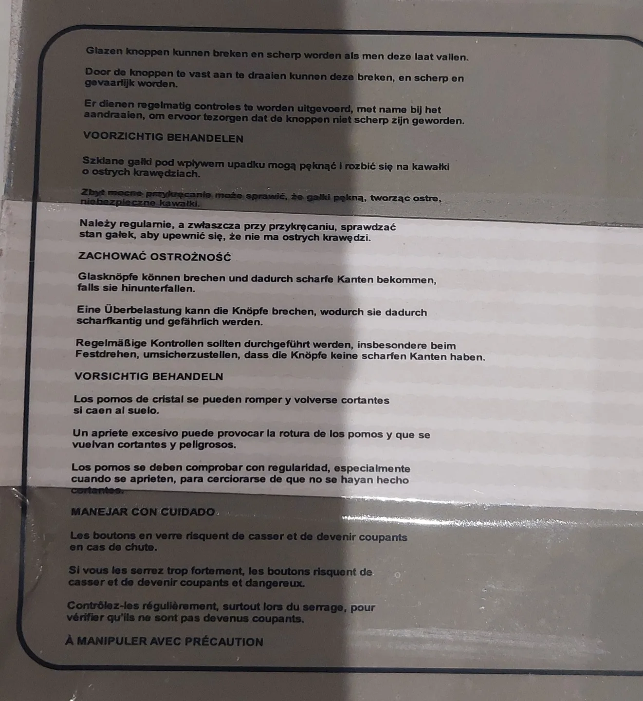 Set of 4 Cream and Silver Drawer Pulls🏒 image indicator(4)