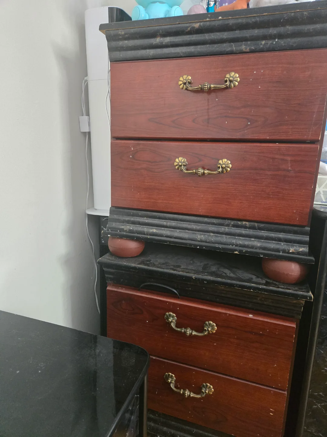 Two Wooden Chest of Drawers thumbnail