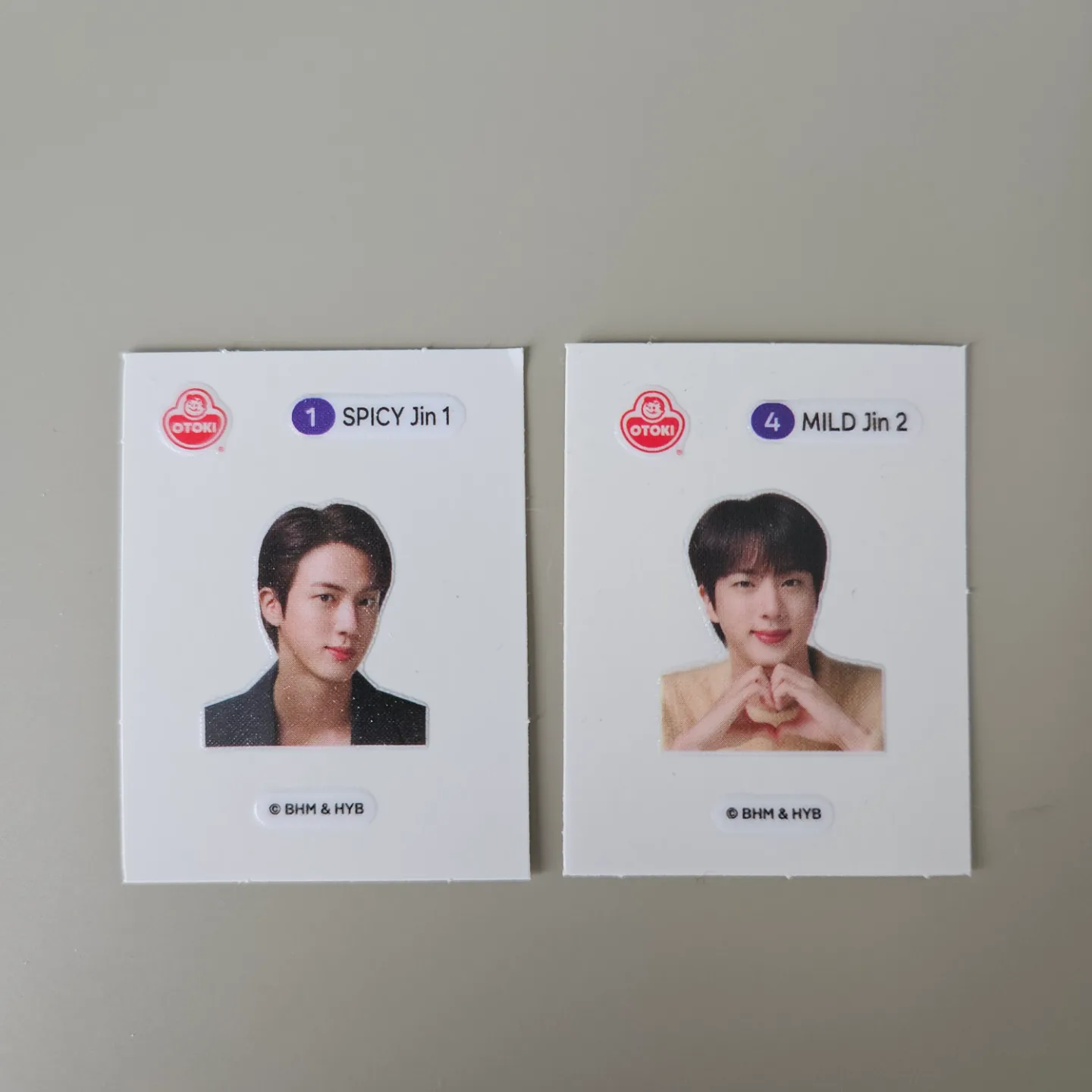 BTS Jin Otoki Stickers - Spicy & Mild #freecycle thumbnail