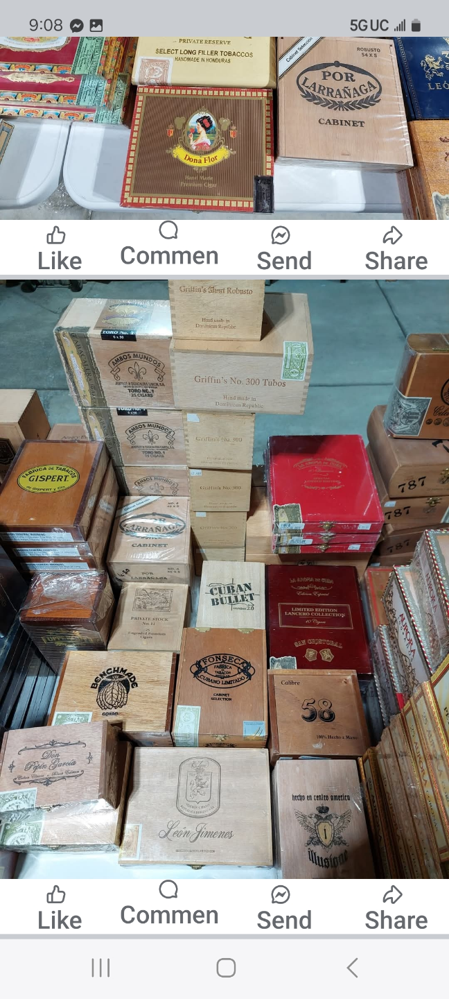 cigar boxes