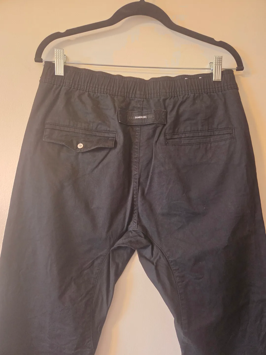 Zanerobe Black Jogger Pants image indicator(4)