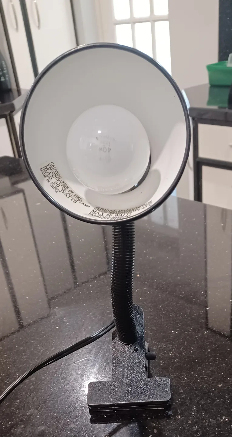 Black Clamp Desk Lamp image indicator(2)