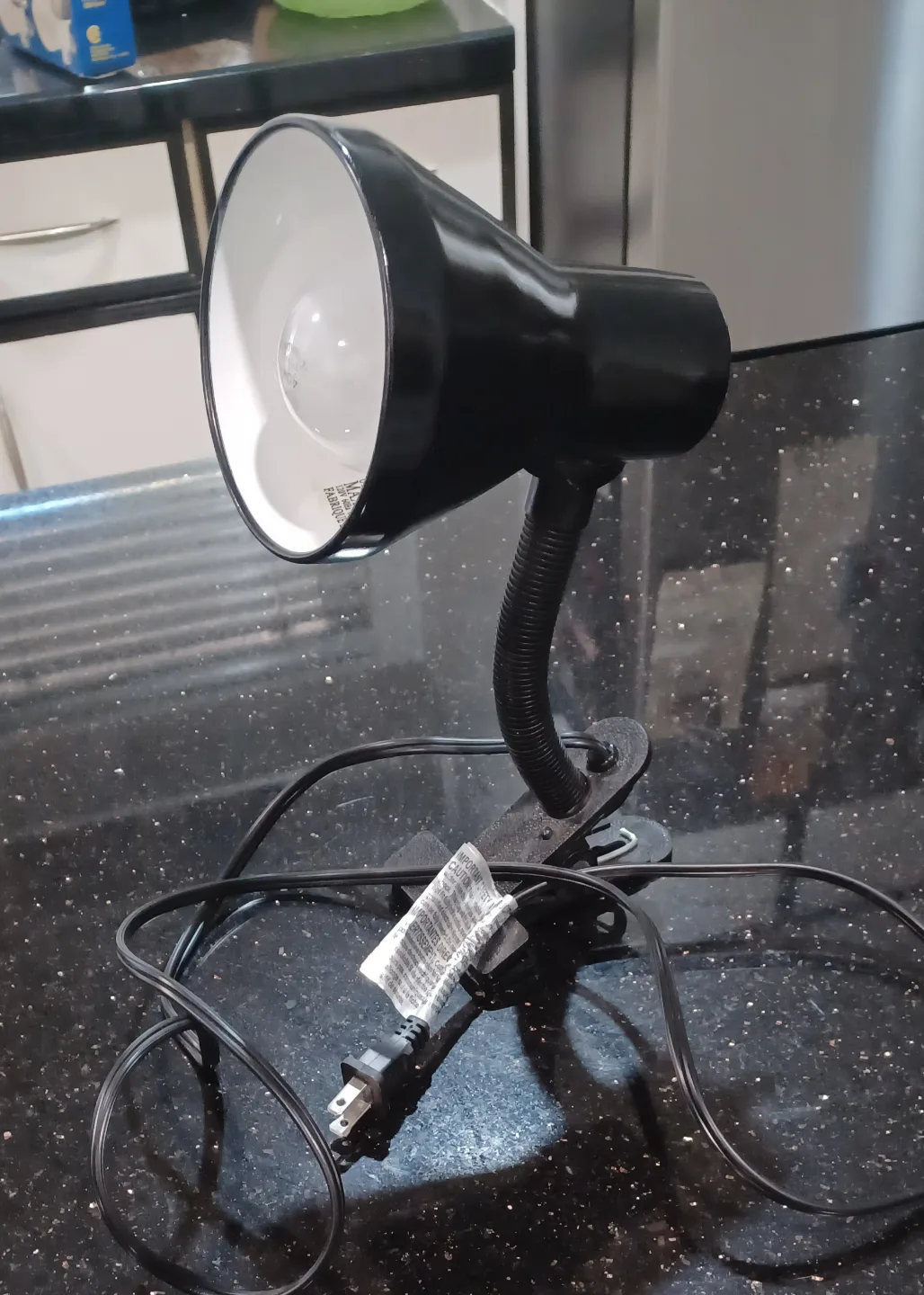 Black Clamp Desk Lamp image indicator(4)