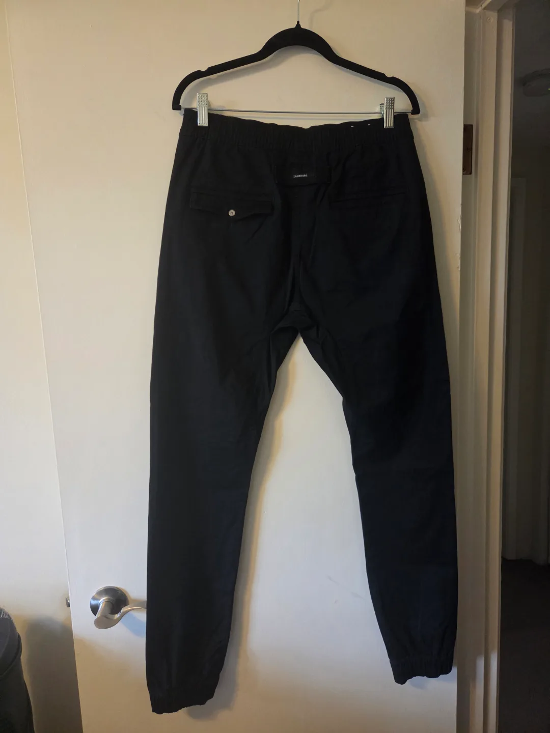 Zanerobe Black Jogger Pants thumbnail
