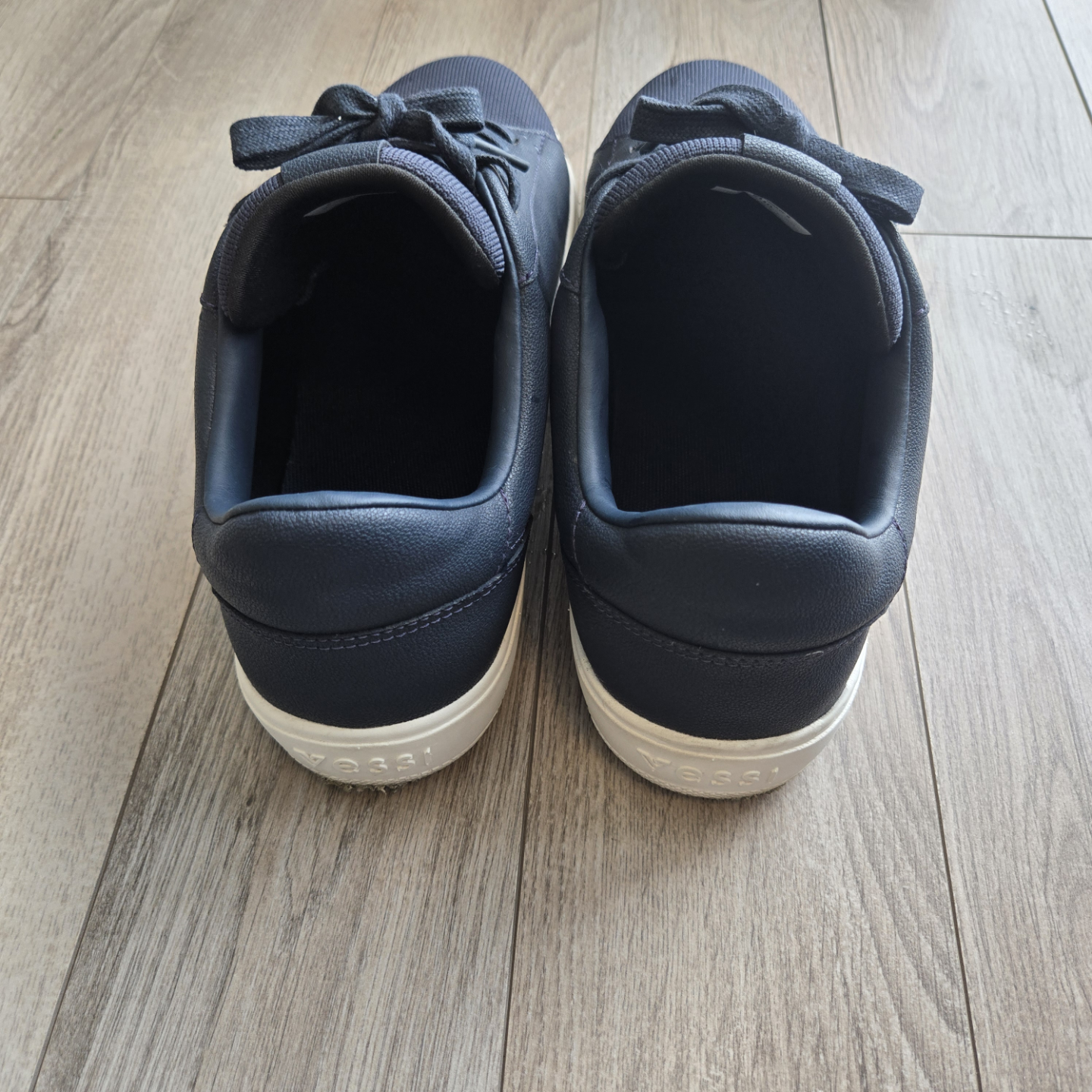Vessi Men's Navy Blue Low-Top Sneakers - photo 4