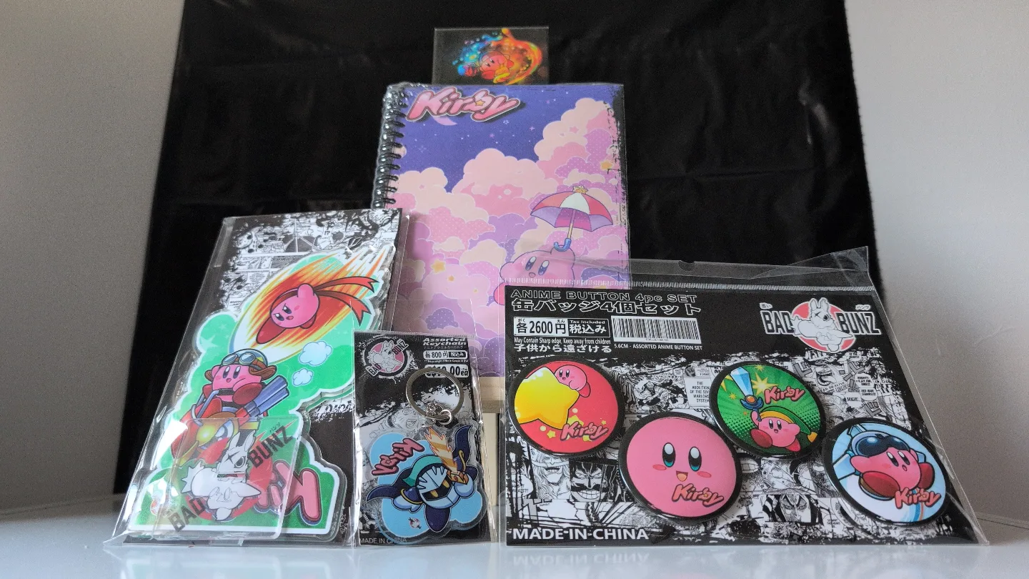 Kirby Merchandise Bundle. thumbnail