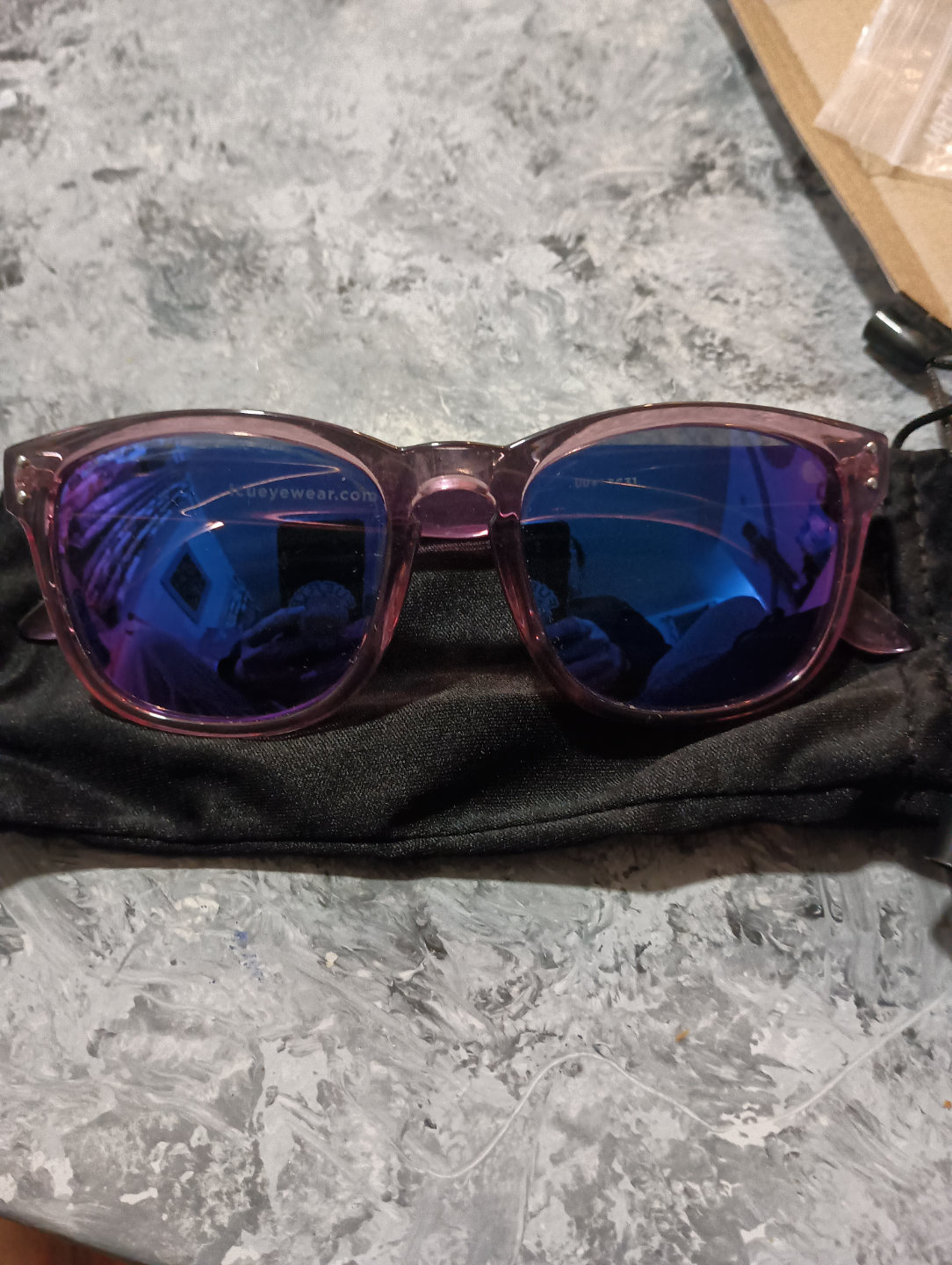 LCU Eye Wear Sunglasses Bundle - Purple & Clear Frames - photo 3