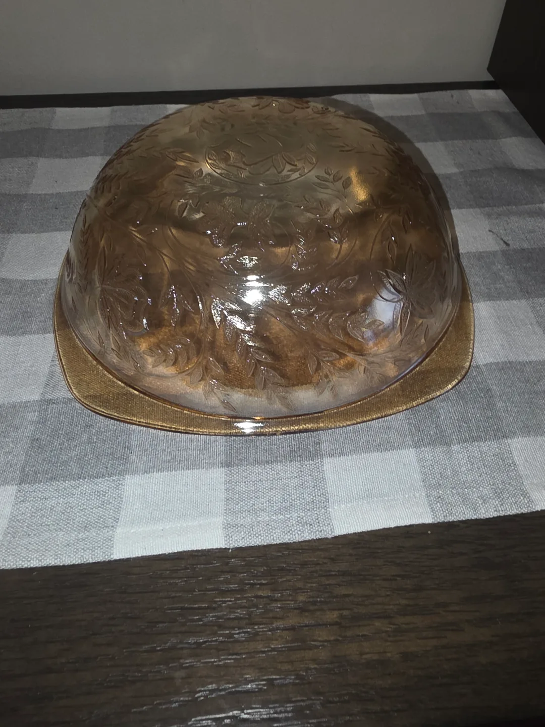 Vintage Jeannette Glass Floragold Bowl image indicator(3)