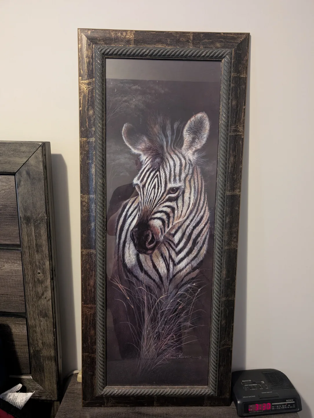 Framed Zebra Artwork thumbnail
