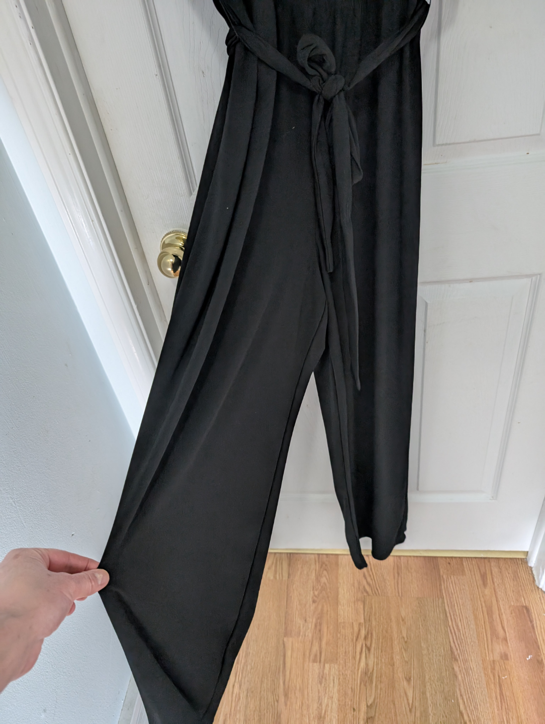 Emma & Michelle Black Wide Leg Jumpsuit - photo 3