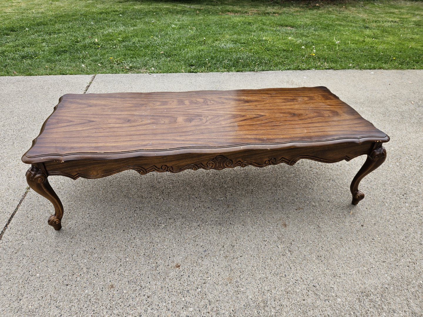 Vintage Wood Coffee Table - photo 3