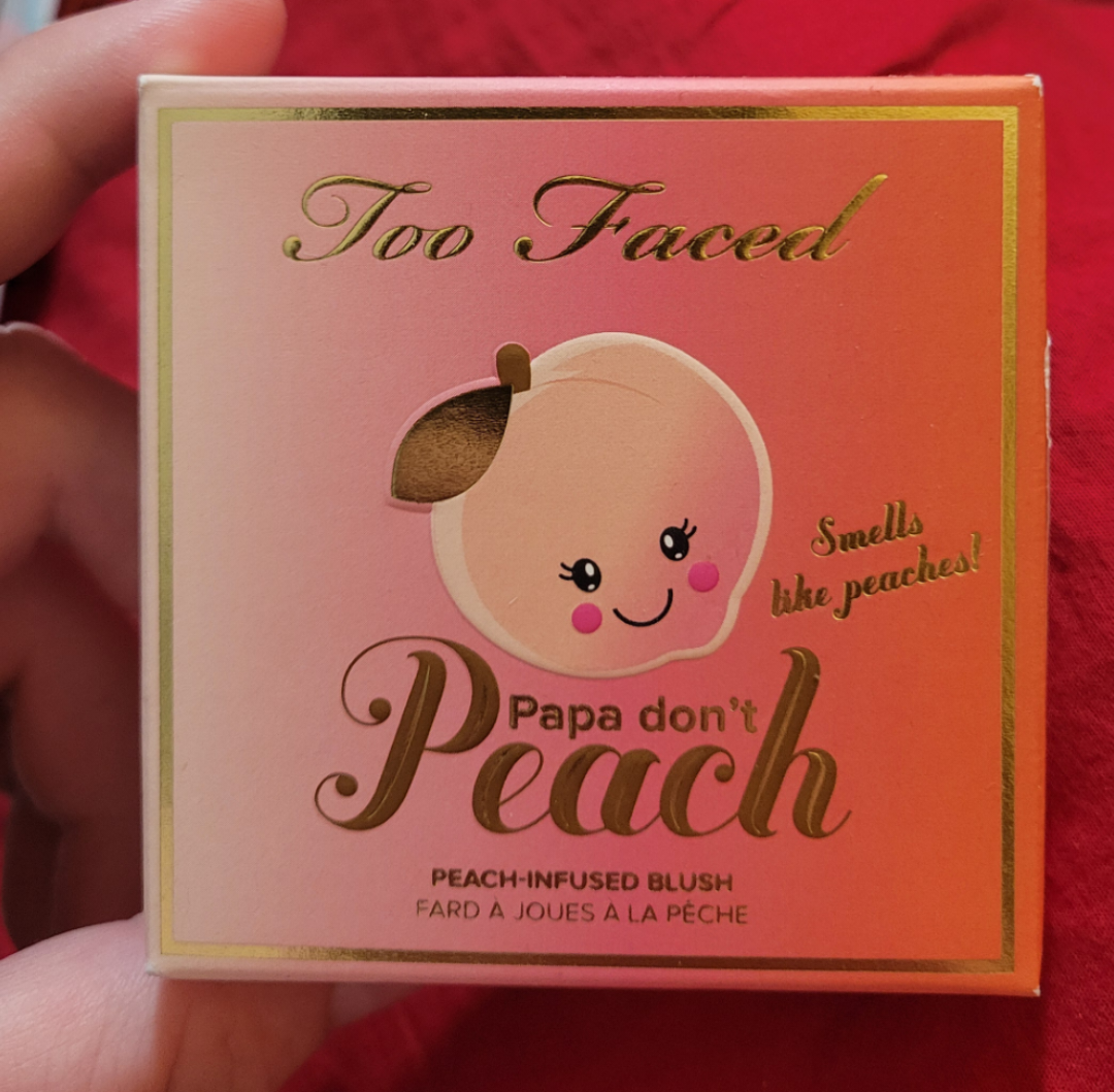 Too Faced Papa Don't Peach Peach-Infused Blush