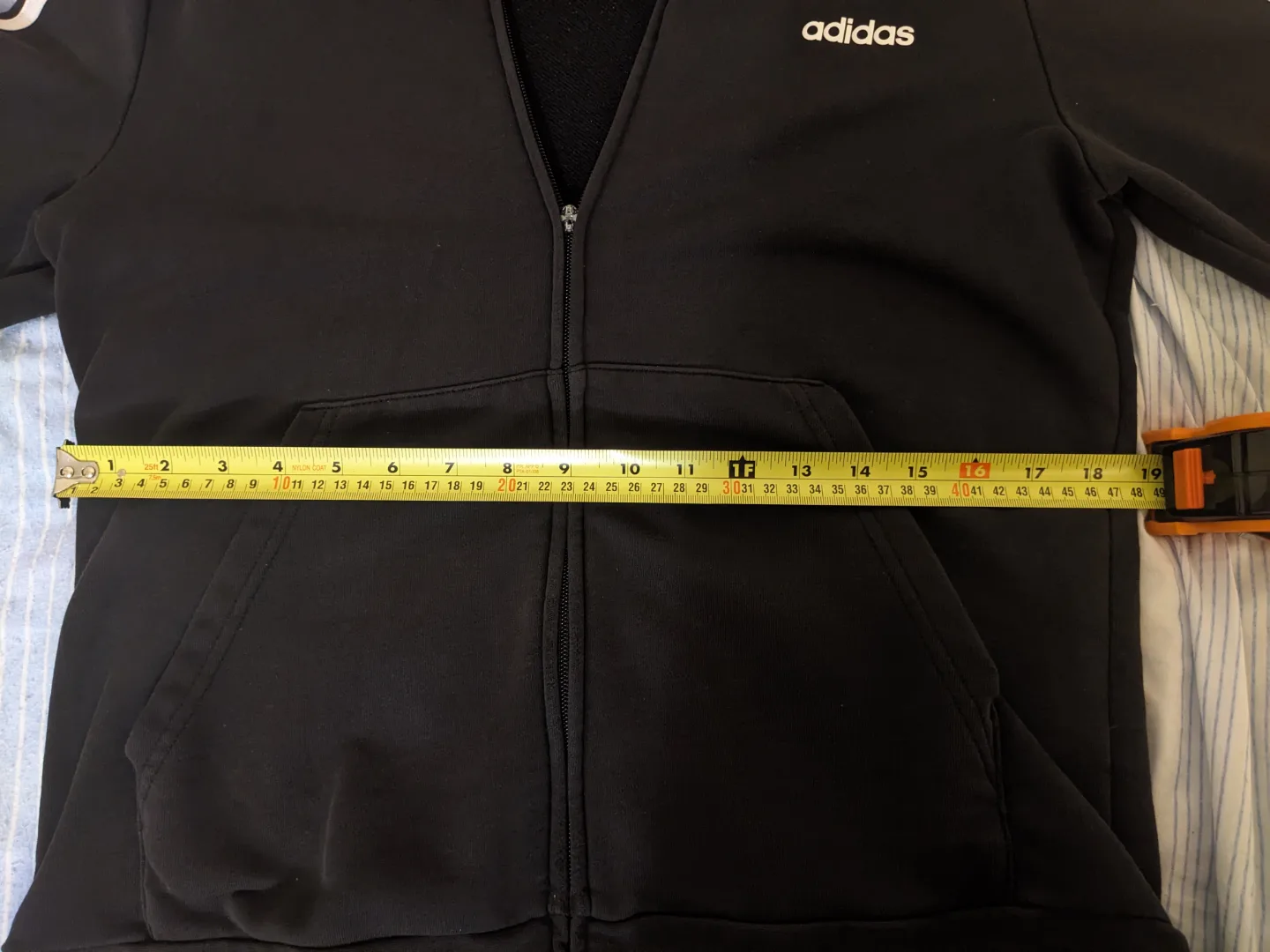 Adidas Black Zip-Up Hoodie image indicator(5)